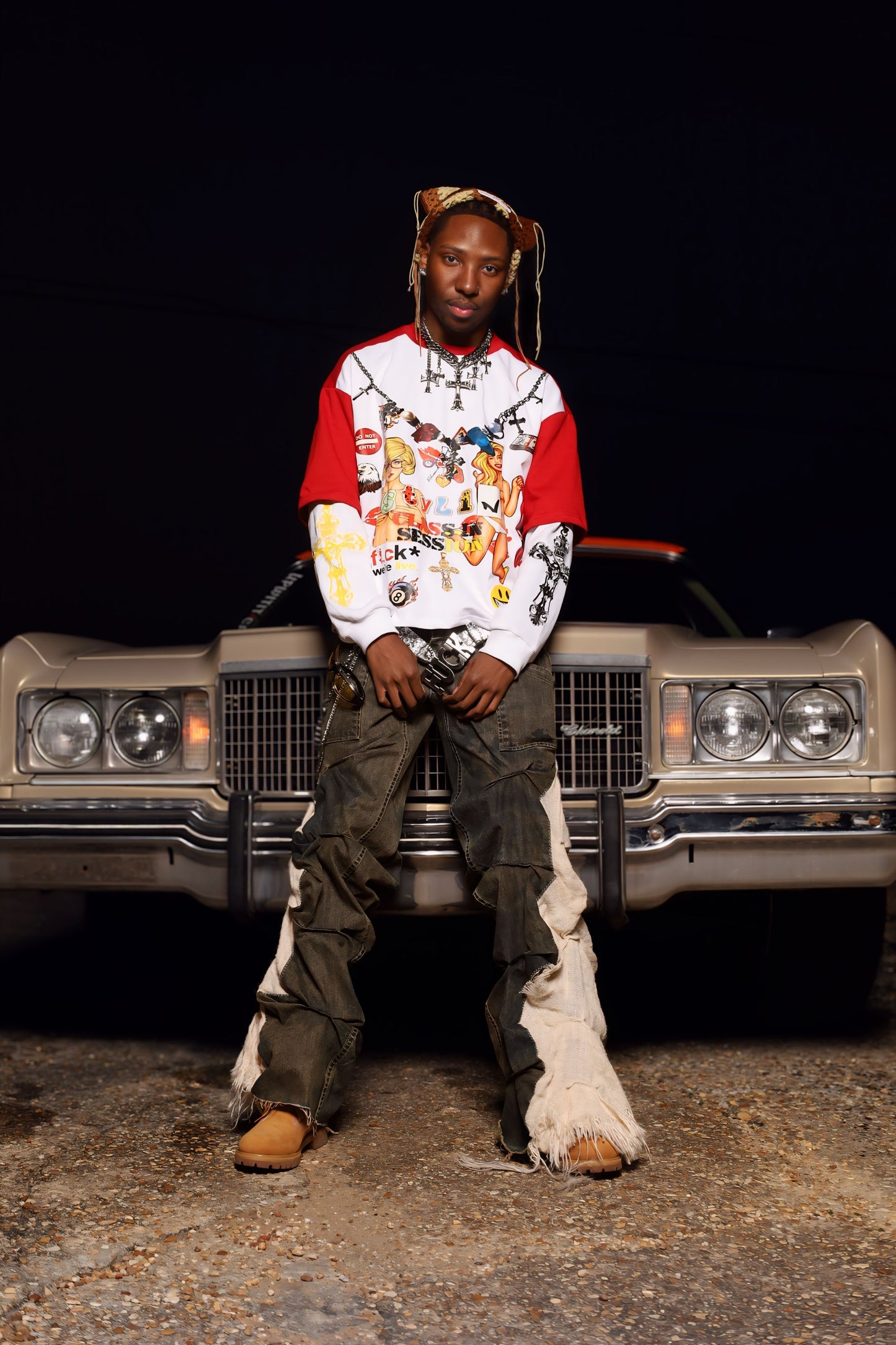 “Hello” Crochet beanie